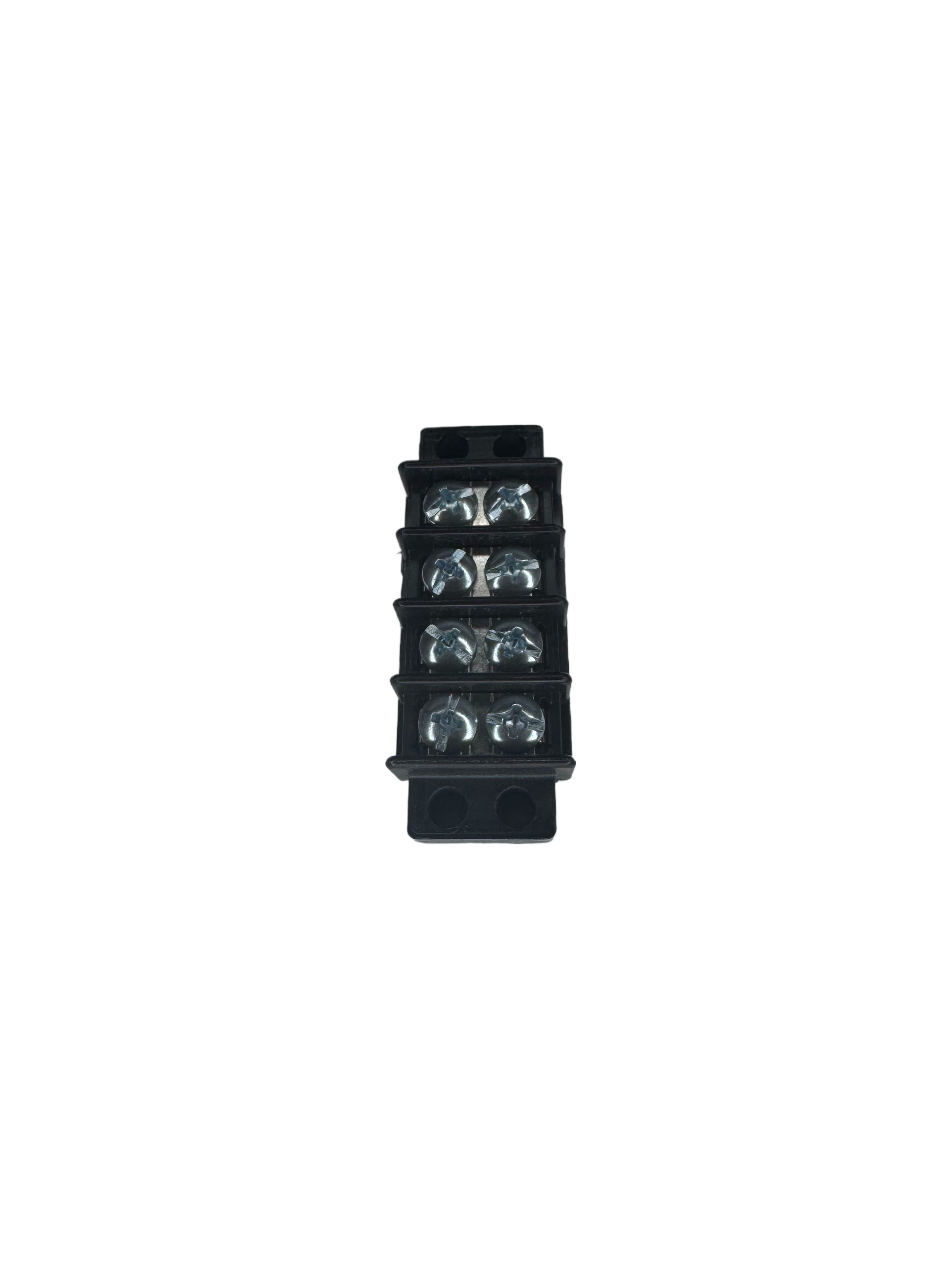 Light Duty Terminal block with four poles meant to join two or more circuits together
