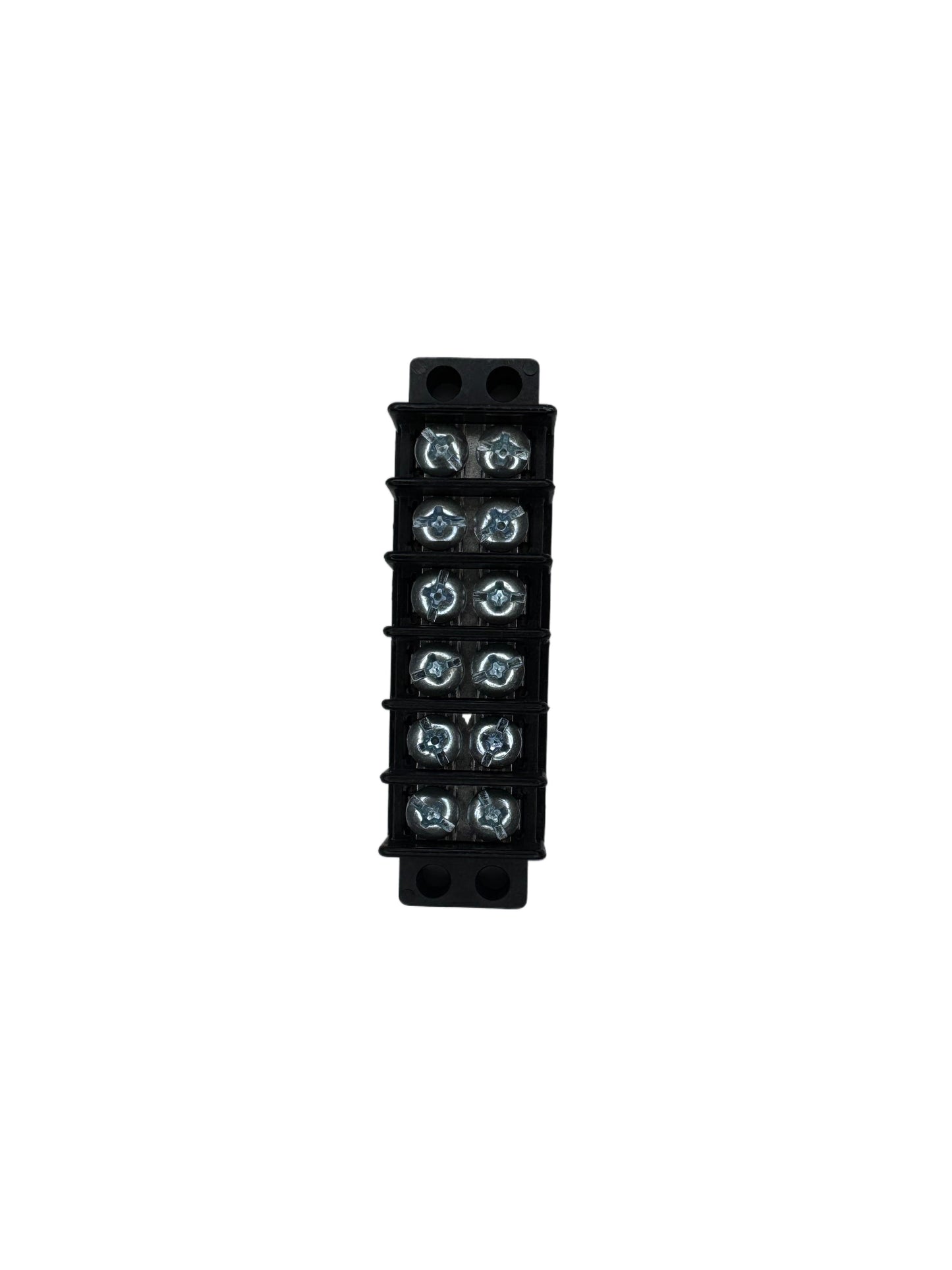 Light Duty Terminal block with six poles meant to join two or more circuits together