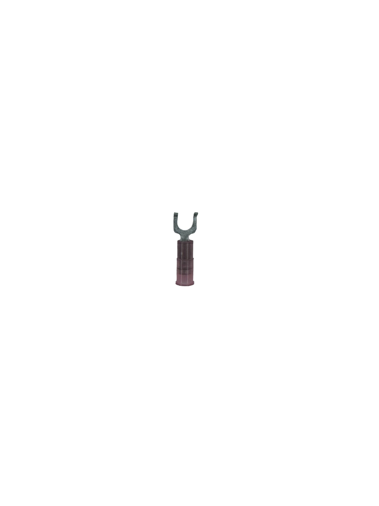 Nylon Flanged Spade Terminal 22-18GA #10