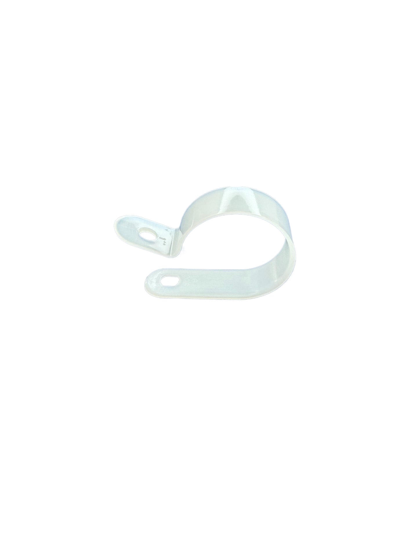 1" ID Nylon Cable Clamp Natural