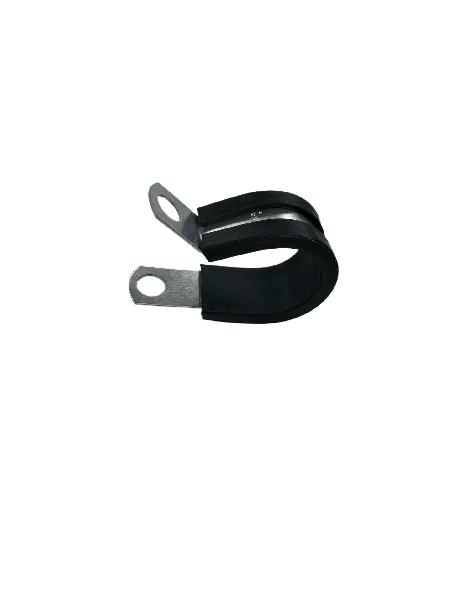 3/4" ID Aluminum Cable Clamp with Rubber Jacket