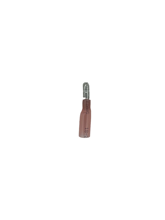 Heat Shrink Male Bullet Connector 22-18GA .157"