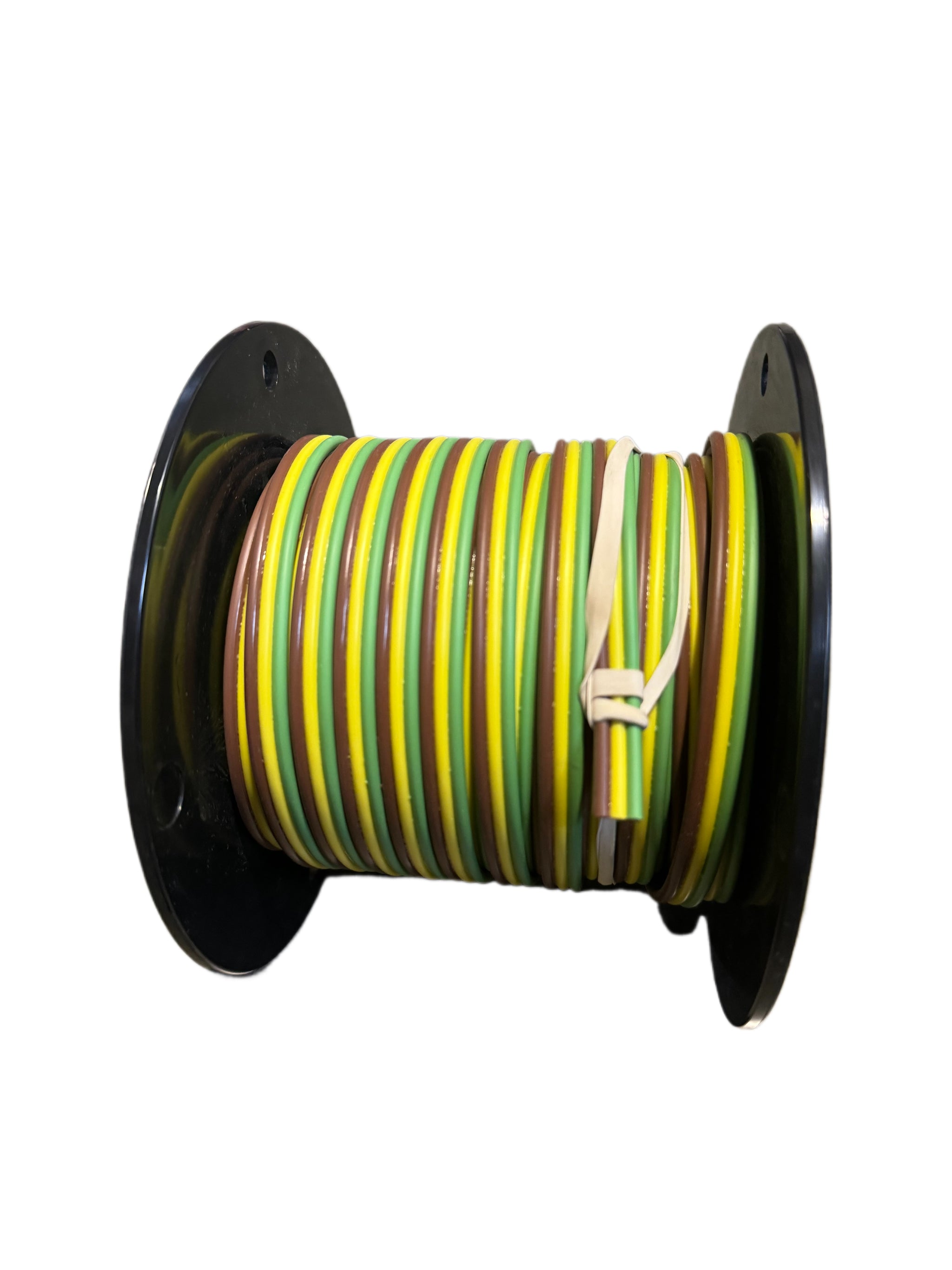 Parallel Wire Rings 14/3 Bonded Parallel Wire – 3x 14GA Wires, Green Yellow Brown, Made in ...