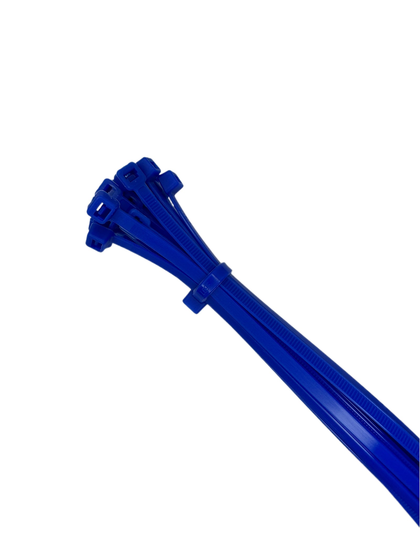 7.5" 50lbs Blue Cable Tie - weather resistant, nylon