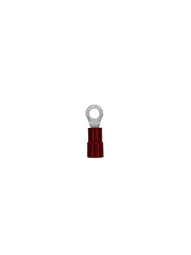 Nylon Ring Terminal 8GA 1/4"