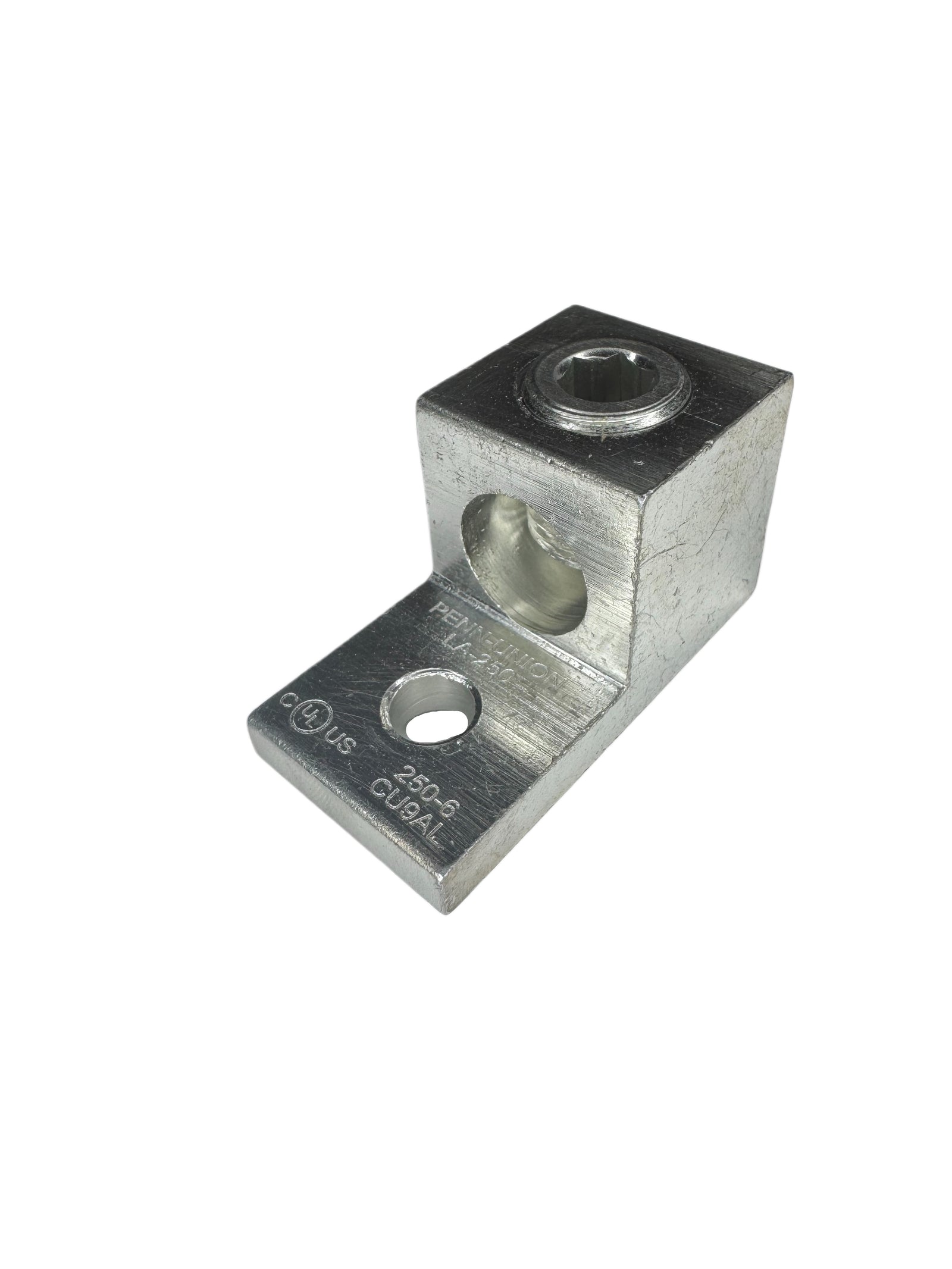 Aluminum commercial lug for power distribution