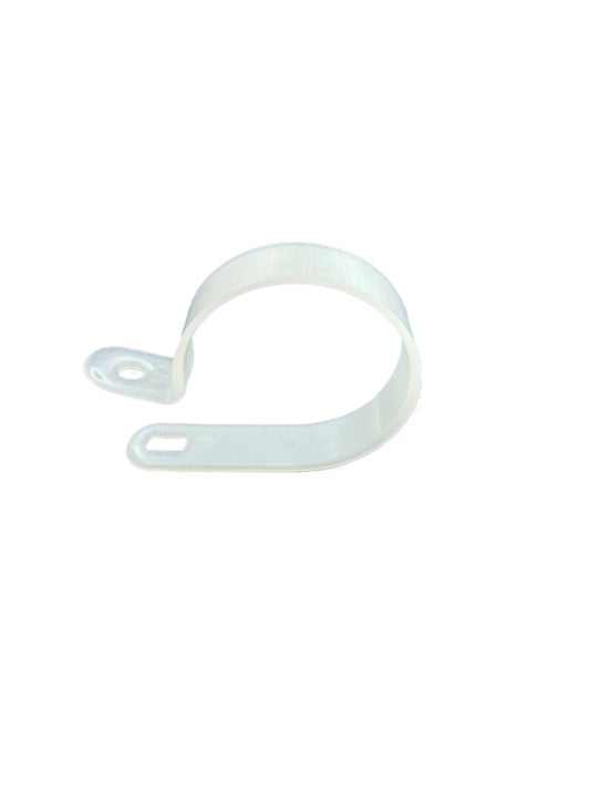 1-1/2" ID Nylon Cable Clamp Natural