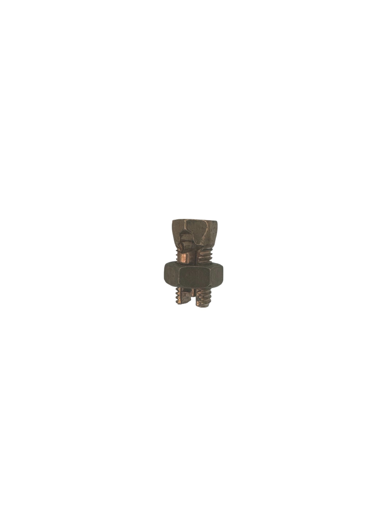 10-6GA Copper Alloy Split Bolt - copper