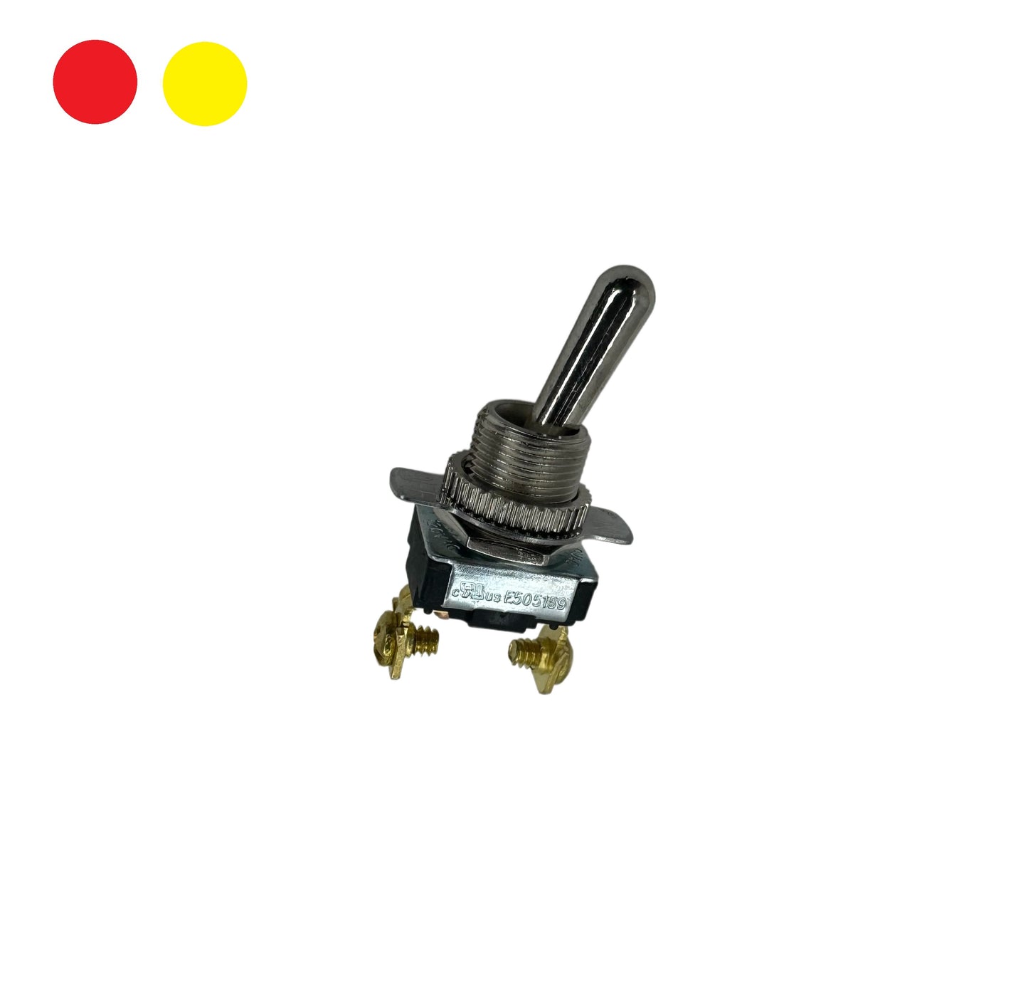 On-Off SPST Medium Duty Toggle w/ Screw Terminals