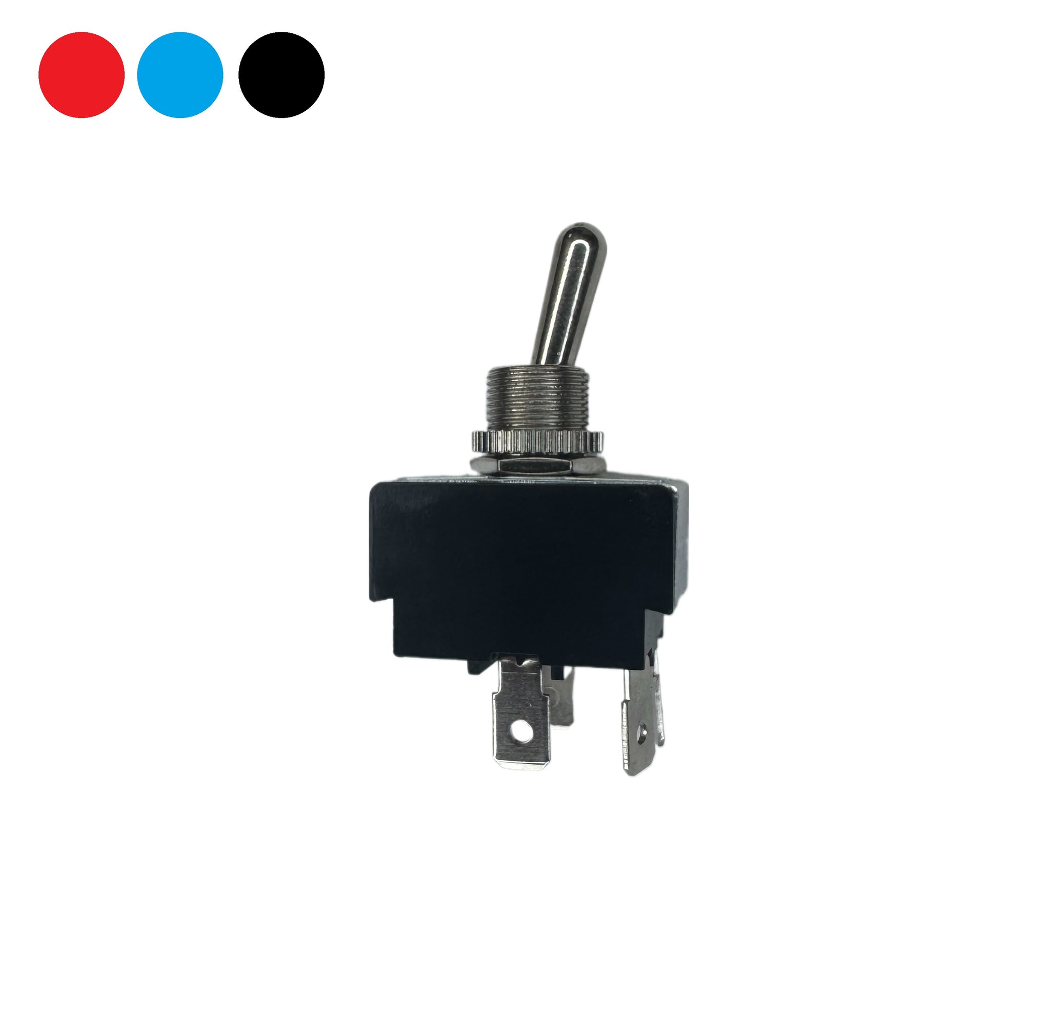 On-Off DPST Heavy Duty Toggle Switch 10A 277V AC w/ Blade Terminals ...