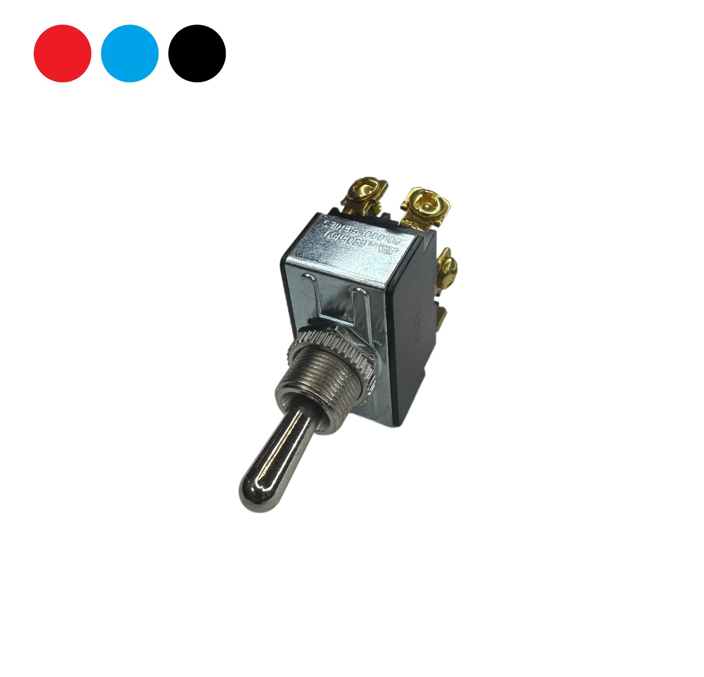 On-Off-On DPDT Heavy Duty Toggle w/ Screw Terminals