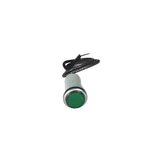 Green Indicator Light 12-14V 0.5" Mount