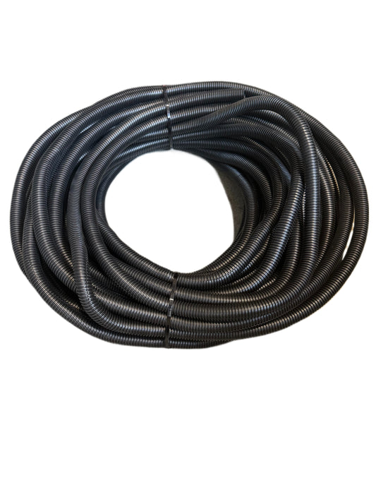 1" Split Loom Tubing Black