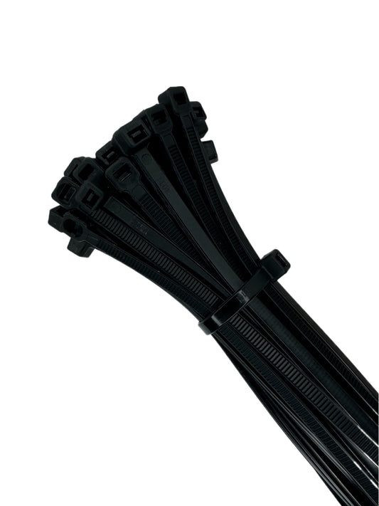 24" 175lbs UV Black Cable Tie