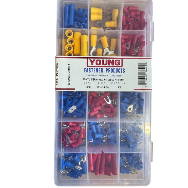 300 Piece Assorted Terminal Kit