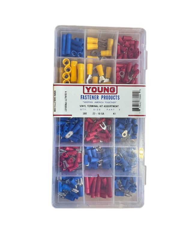 300 Piece Assorted Terminal Kit