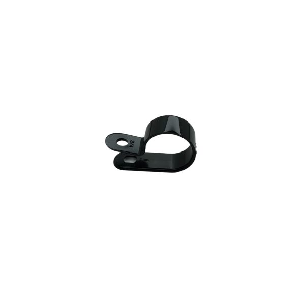 Nylon Cable Clamp 3/4" Diameter Black