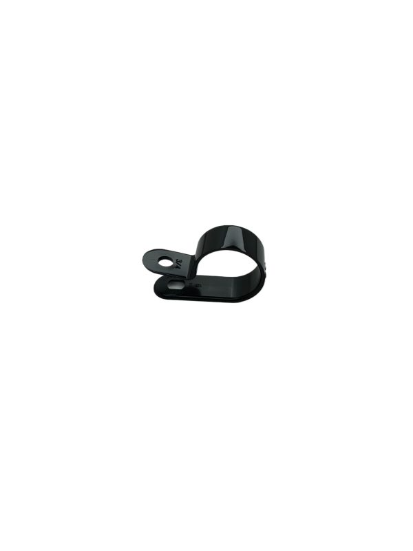 Nylon Cable Clamp 3/4" Diameter Black