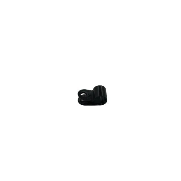 Nylon Cable Clamp 1/4" Diameter Black