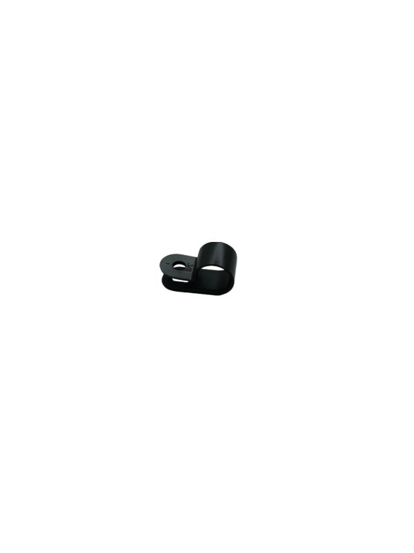 Nylon Cable Clamp 3/8" Diameter Black