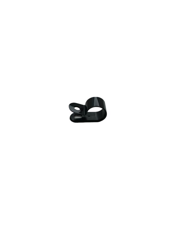 Nylon Cable Clamp 1/2" Diameter Black