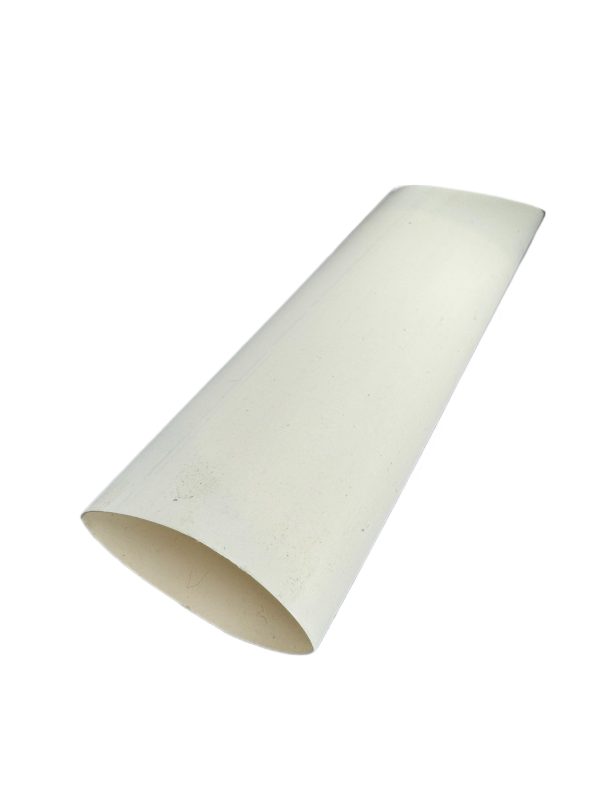 Single Wall White Heat Shrink large Size